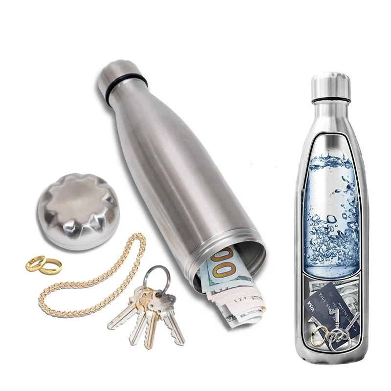 coffre fort secret Déviation bouteille d'eau Porta