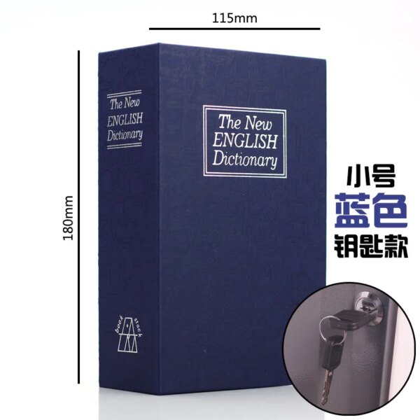 coffre fort secret Mini livre de sécurité en forme de dictionnaire