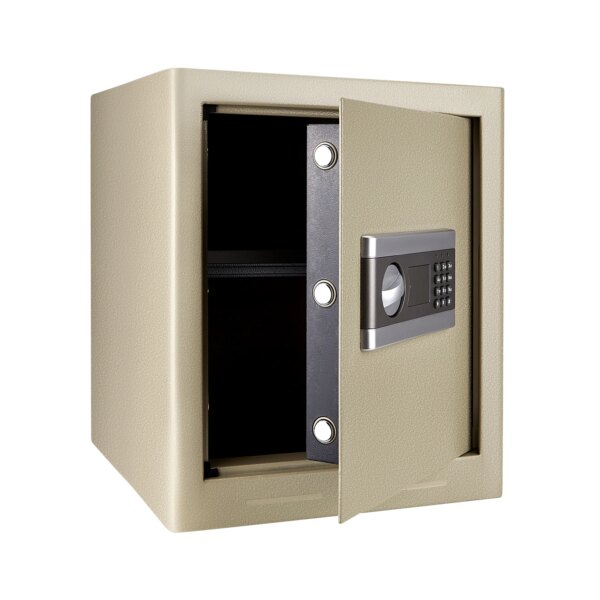 mini coffre fort de 1.53 pieds cubes, boîtier de sécurité d'armoire étanche au feu