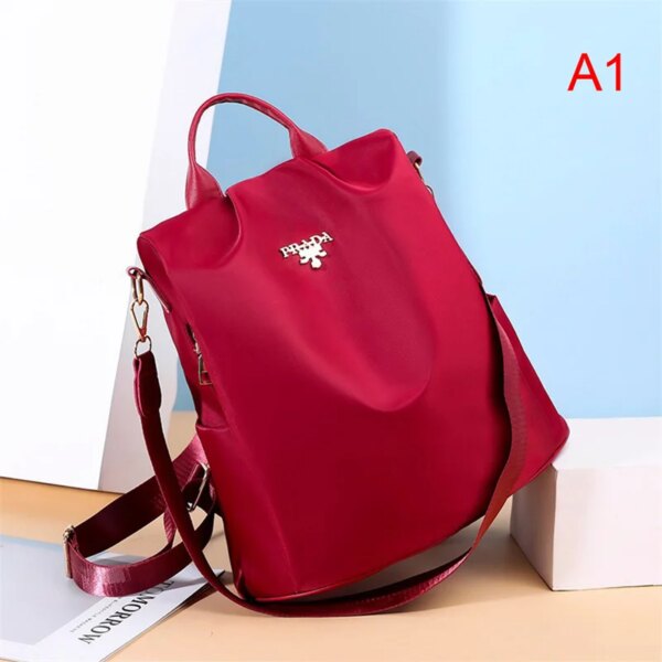 2413-87f315.jpg Sac à dos de voyage d'école Oxford pour femmes, Anti-vol, en tissu Durable, nouvelle mode