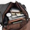 Annmouler – sacs à dos en cuir souple pour femmes, sac de jour de luxe de qualité, sac de voyage antivol, grand sac d'école