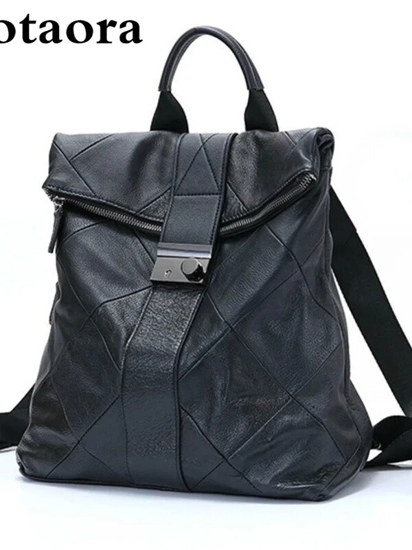 Sac à Dos antivol en cuir pour femmes, Sac de voyage en plein air, grand Sac d'école pour fille, Sac à Dos quotidien Mochila Feminina