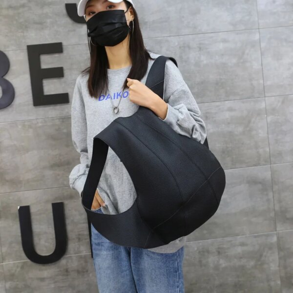 Sac a dos antivol individuel en cuir souple pour adolescents, pour filles et garçons