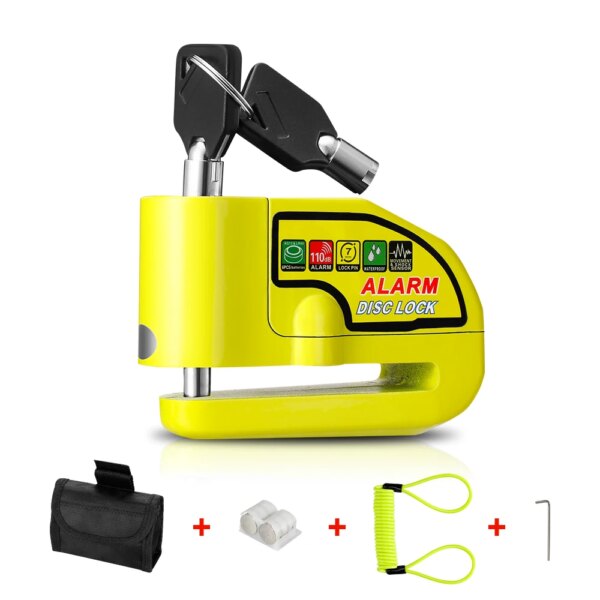 antivol velo serrure d'alarme antivol pour moto