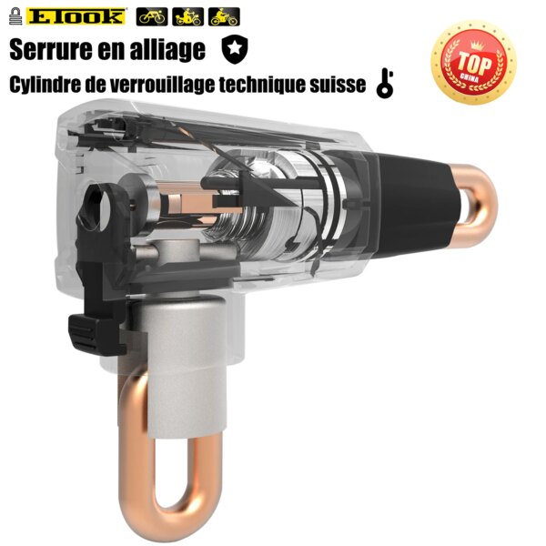 2998-06fab0.jpg antivol velo Serrure Vélo route Sécurité Antivol Serrure Chaîne