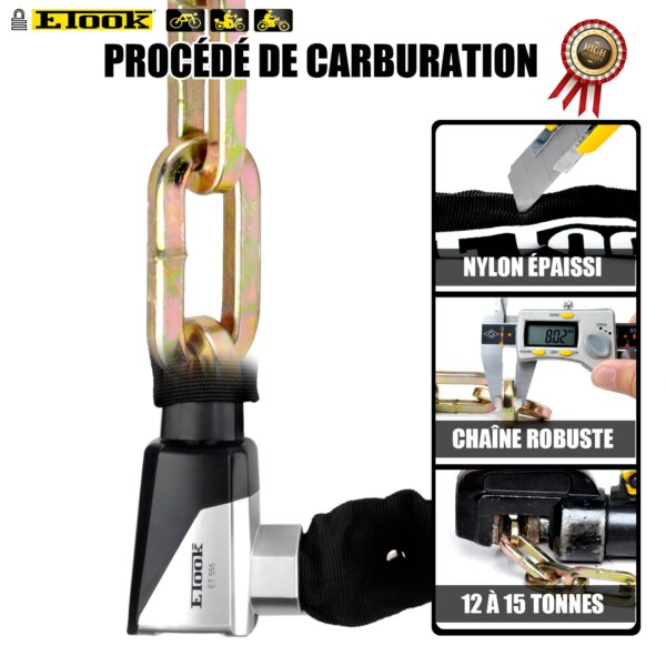 2998-7dc109.jpg antivol velo Serrure Vélo route Sécurité Antivol Serrure Chaîne