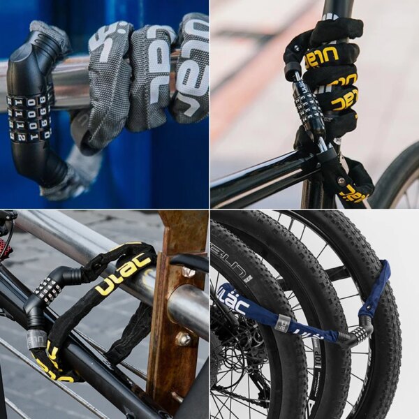 antivol velo serrure de vélo de route, chaîne de vélo de route