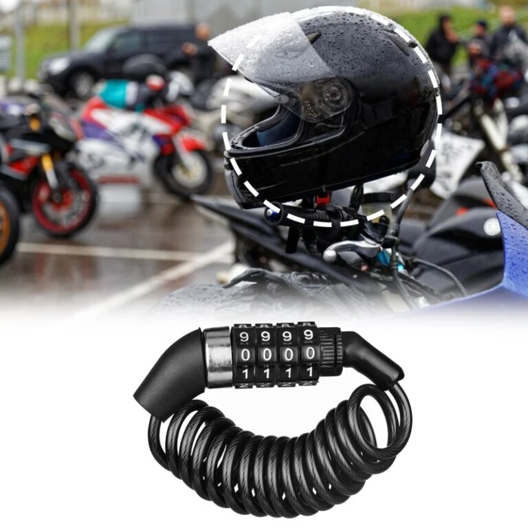 Antivol moto pour scooter sur la moto