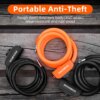 antivol velo serrure de vélo Portable antivol, anneau de verrouillage vtt
