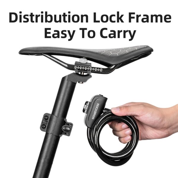 antivol velo serrure de vélo Portable antivol, anneau de verrouillage vtt