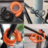 antivol velo serrure de vélo Portable antivol, anneau de verrouillage vtt