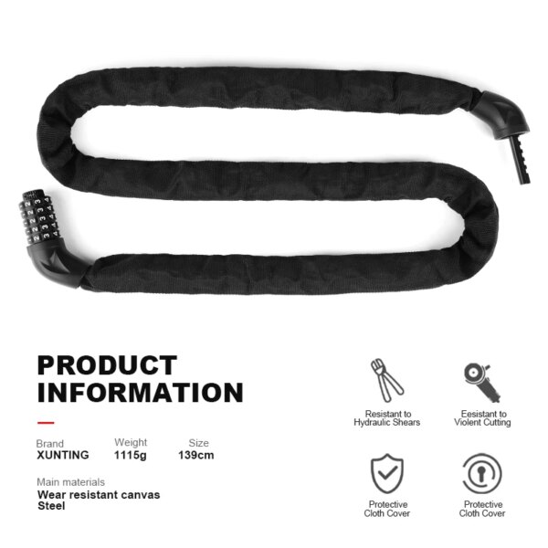 antivol velo serrure de vélo de montagne, dispositif de sécurité pour vtt