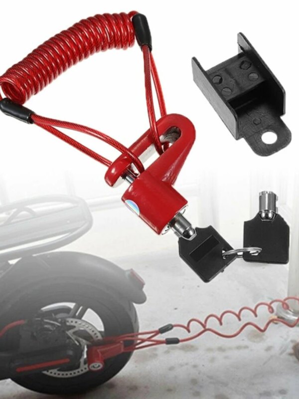 antivol velo Verrou antivol pour freins à disque de Scooter électrique