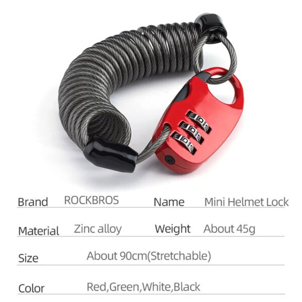 3252-3675b1.jpg antivol velo serrure de casque Portable avec mot de passe à 3 chiffres