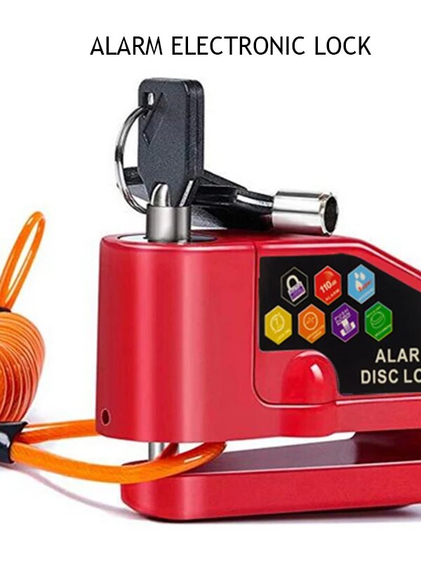 antivol velo Verrou de sécurité Anti-vol pour freins à disque de vélo