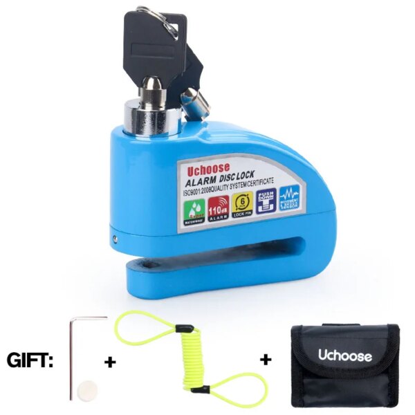 3383-7384d7.jpg antivol moto Verrouillage d'alarme de frein de disque de roue de Scooter