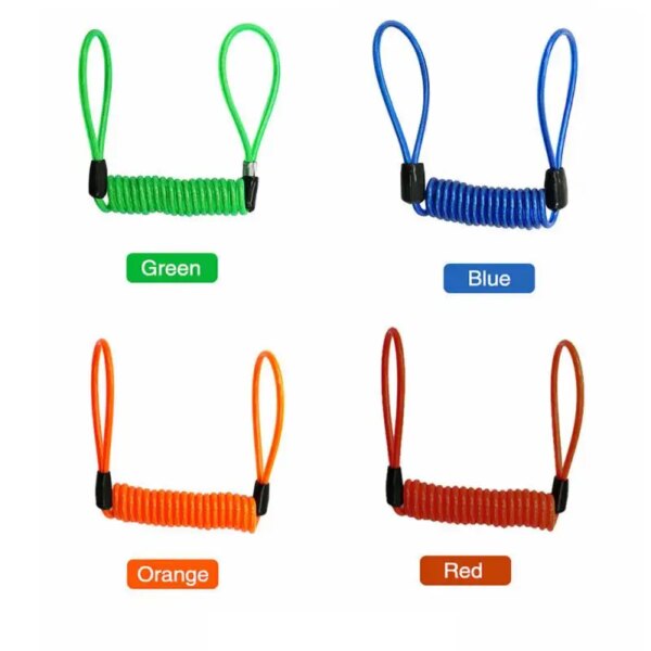 3585-a6575a.jpg antivol moto Câble de sécurité vert Anti-vol pour moto, 120cm, frein à disque sur roue