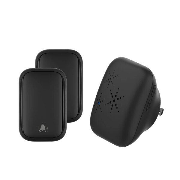 sonnette sans fil exterieur , ensemble de carillons auto-alimentés