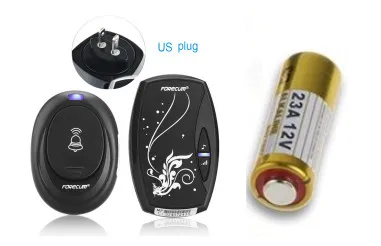 US Plug with battery