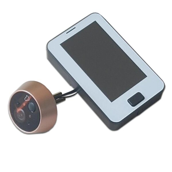 sonnette video sans fil caméra de porte numérique 4.3 pouces