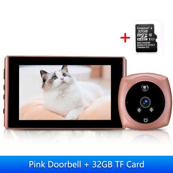 4287-8ec2eb.jpg sonnette video sans fil intelligente pour maison, 4.3 pouces, caméra de porte 140 ° HD PIR