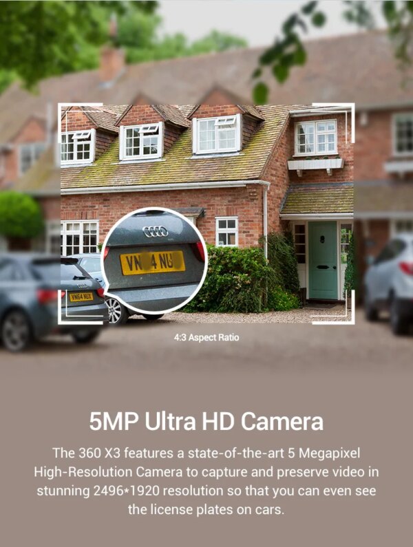 4446-5457d4.jpg sonnette video sans fil connectée sans fil X3, wi-fi, caméra de sécurité 5MP 360 P