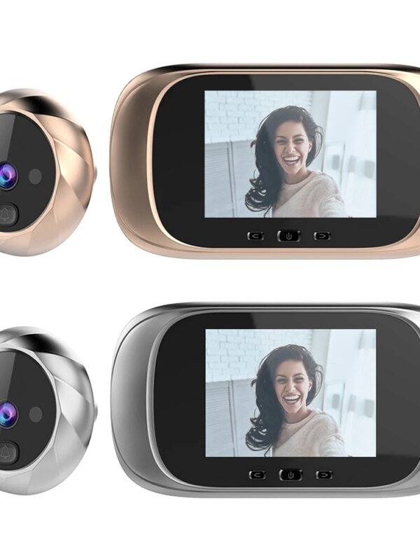 sonnette video sans fil digitale intelligente avec écran couleur LCD de 2.8 pouces