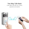 sonnette video sans fil intelligente sans fil wi-fi, Vision nocturne HD 720P
