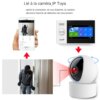 alarme Système d'Alarme de Sécurité Domestique Sans Fil, Comporte le WiFi