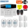 alarme WiFi GSM Protection de la sécurité de la maison système d'alarme