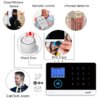 alarme Système de sécurité domestique sans fil, wi-fi, GSM, 433MHz