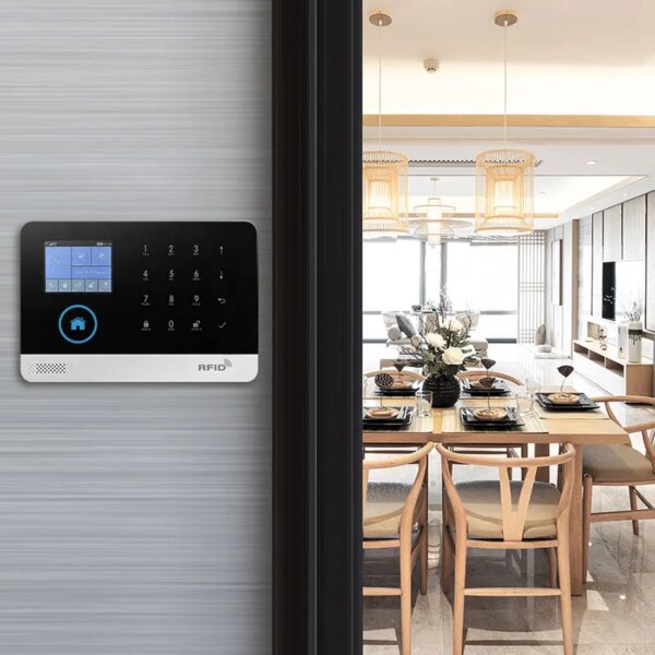 alarme Système de sécurité domestique sans fil, wi-fi, GSM, 433MHz