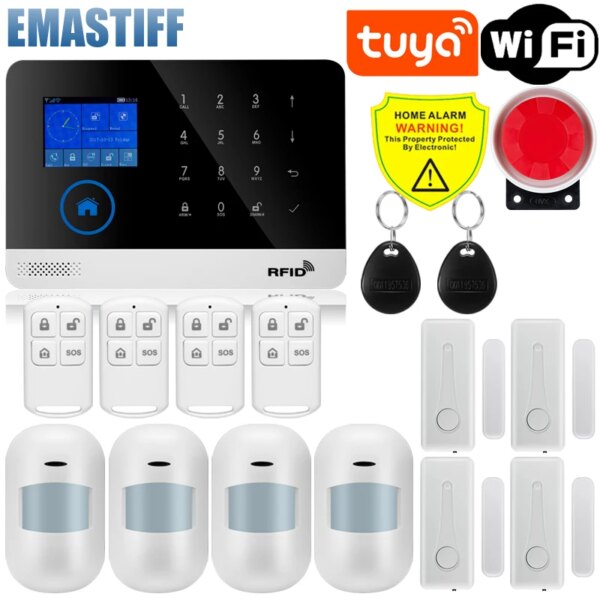 alarme Système d'alarme DE sécurité domestique sans fil avec WIFI