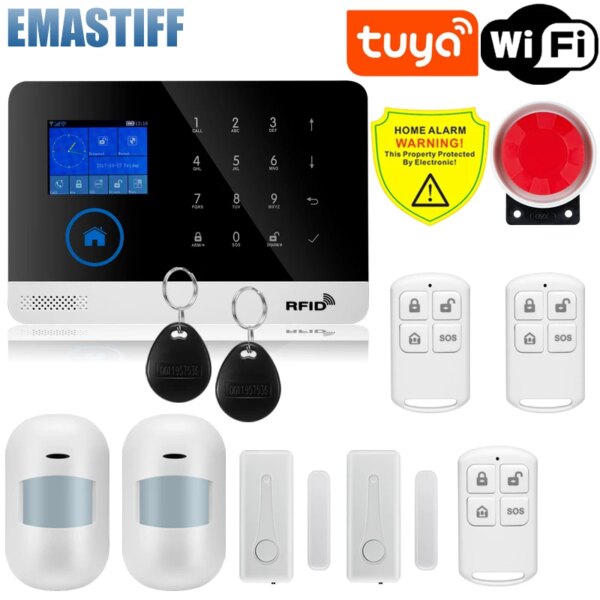 5171-a01ca8.jpg alarme Système d'alarme DE sécurité domestique sans fil avec WIFI