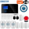 alarme Système d'alarme DE sécurité domestique sans fil avec WIFI