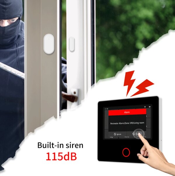 5348-4f554a.jpg alarme – système d'alarme domestique sans fil, wi-fi SecPanel 5