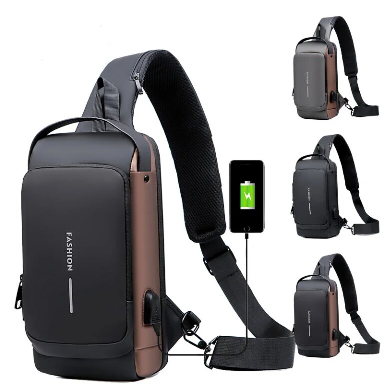 Sac bandouliere antivol en lot