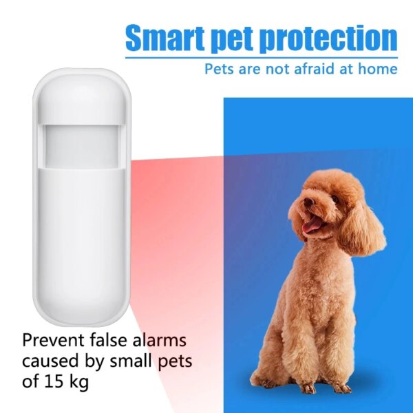 alarme Détecteur de mouvement infrarouge PIR sans fil eV1527, 433MHz