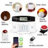 alarme – système d'alarme de sécurité domestique filaire sans fil, gsm