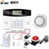 alarme – système d'alarme de sécurité domestique filaire sans fil, gsm