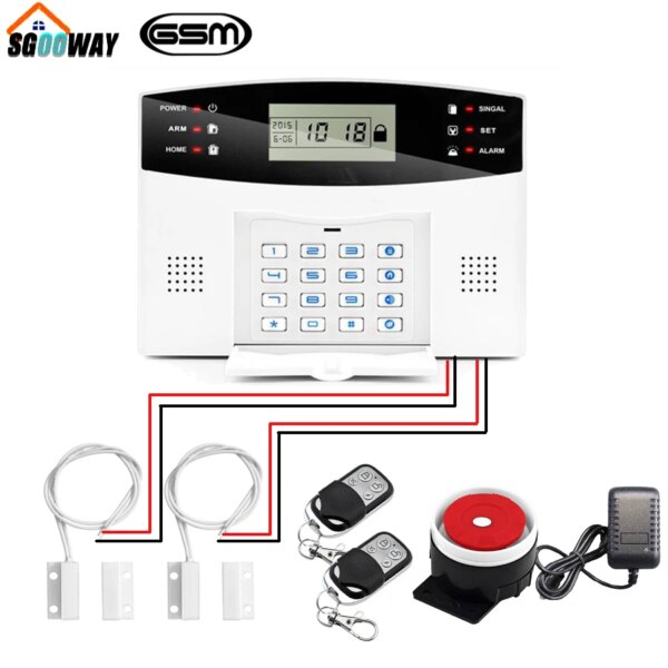 5850-6b58d5.jpg alarme – système d'alarme de sécurité domestique filaire sans fil, gsm