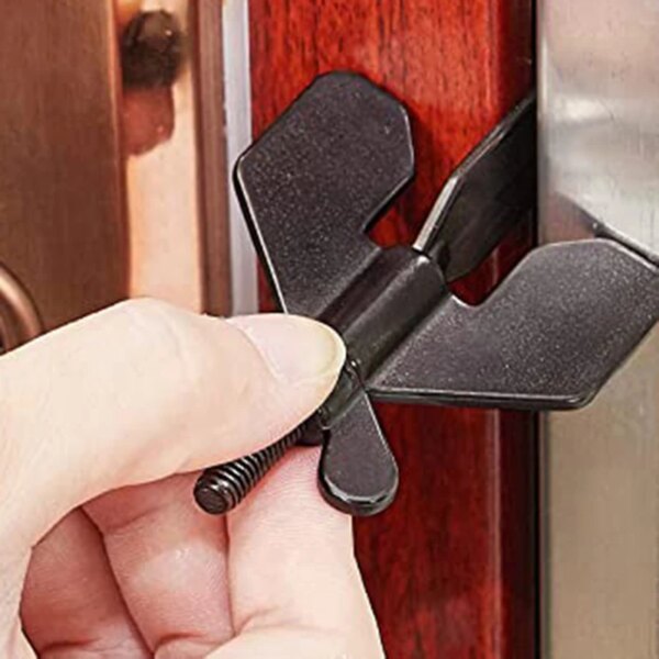 Serrure porte d'hôtel Portable, auto-défense, arrêt de porte de voyage