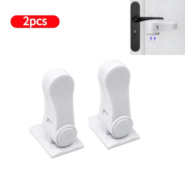 5932-651d2c.jpg serrure porte Verrou de sécurité universel pour porte, dispositif de sécurité pour enfant et bébé