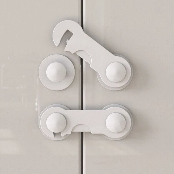 5963-a5a9b6.jpg serrure porte de sécurité pour armoire et réfrigérateur, 5 pièces/lot