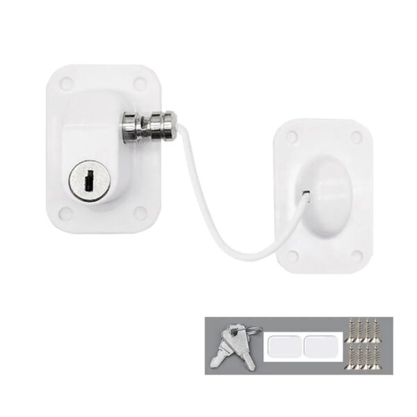 serrure porte Verrou de sécurité pour bébé, 1 pièce, avec clés ou code