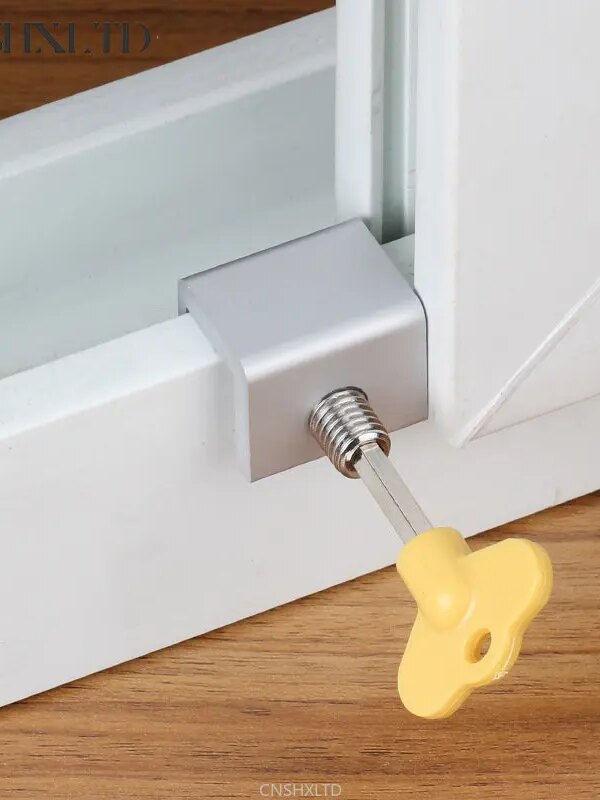 serrure porte à clé de sécurité pour portes coulissantes