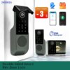 6222-dbbcf2.jpg serrure porte intelligente de porte extérieure, Double serrure à empreintes digitales étanche