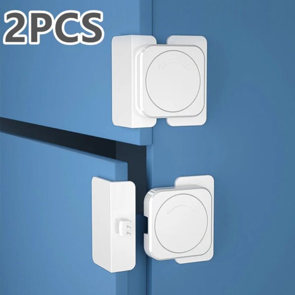 serrure porte Verrou de sécurité multifonction pour enfants