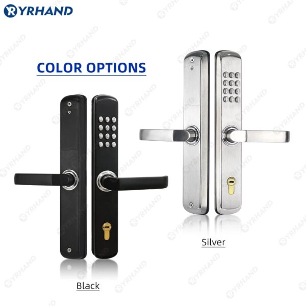 serrure porte Verrou mécanique en acier inoxydable