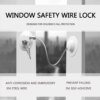 6357-f218ae.jpg serrure porte de Sécurité de Porte de Réfrigérateur pour Enfant, Fenêtre à Domicile